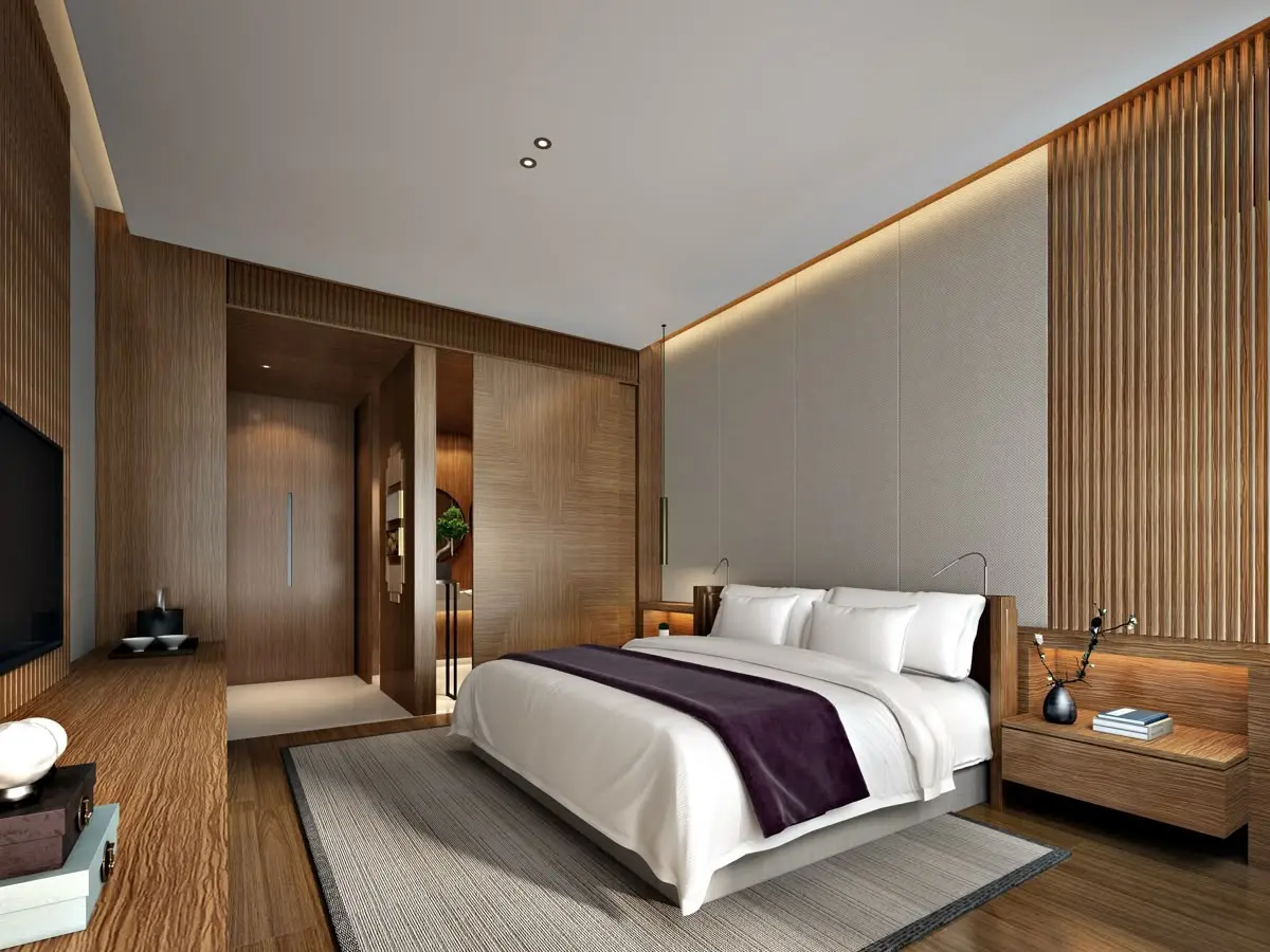 Kamar Hotel di Bali - Jepara Habit Interior