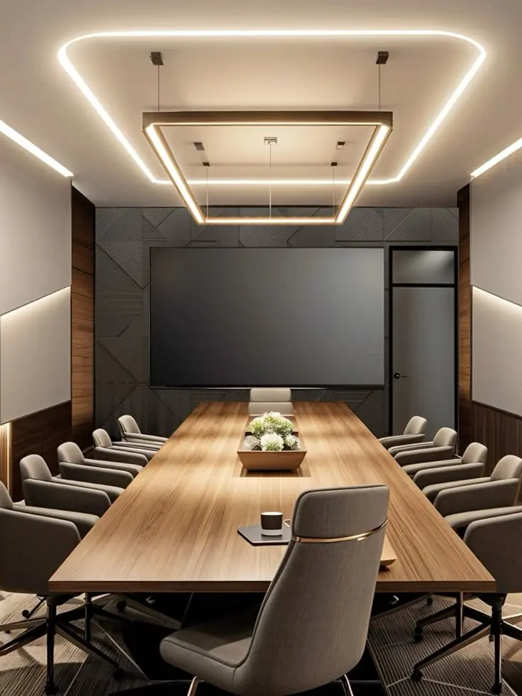 Ruang Meeting di Surabaya - Jepara Habit Interior