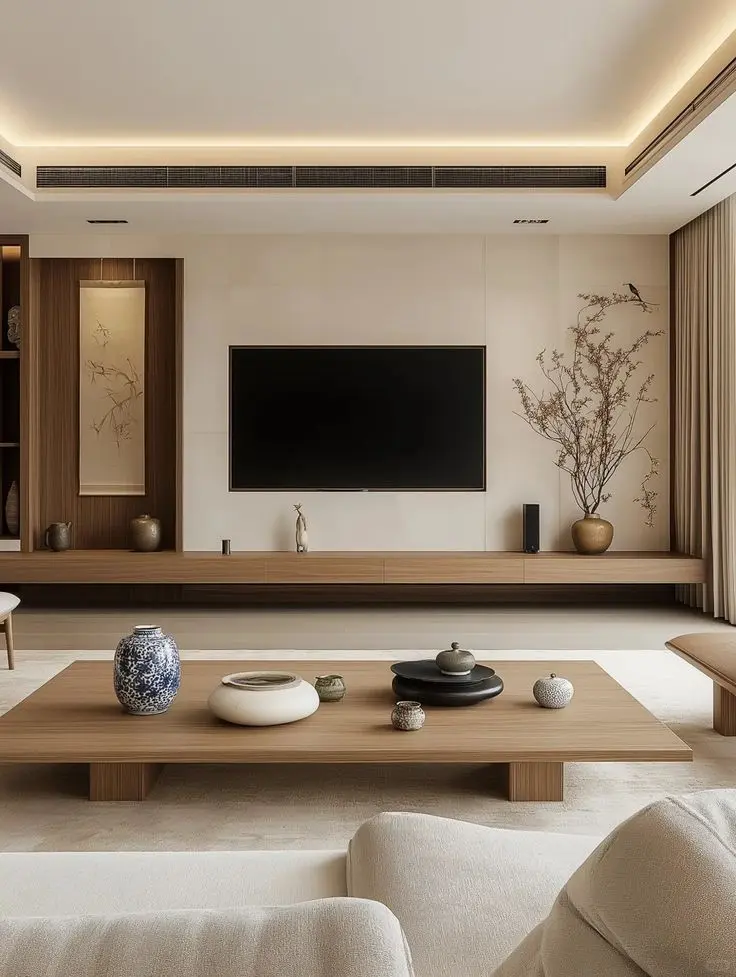 Ruang Tamu Minimalis di Bandung - Jepara Habit Interior